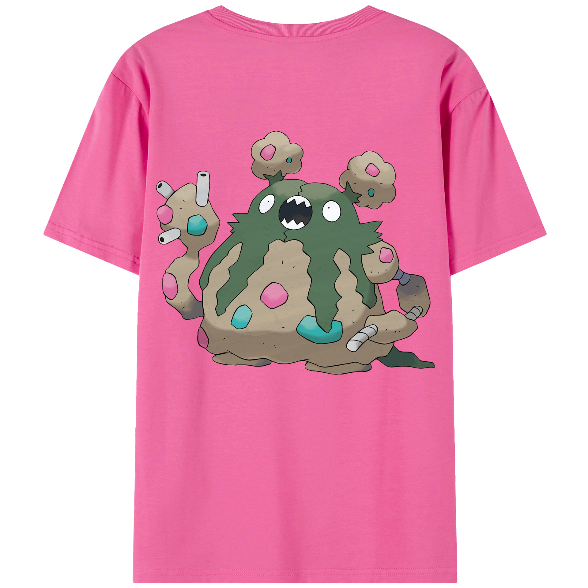 （画像用） ポケットモンスター Pokémon レディース半袖Tシャツ(バックプリント)